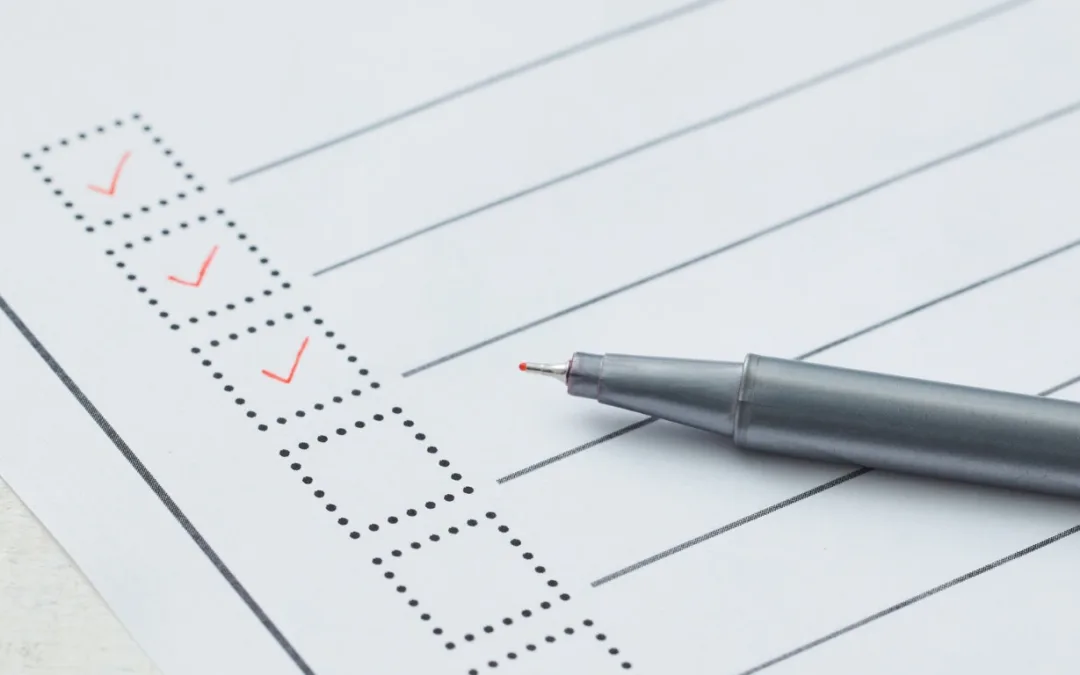 DUI Compliance Checklist